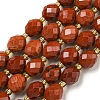 Natural Red Jasper Beads Strands G-N342-39-1