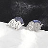 304 Stainless Steel Stud Earrings EJEW-Z089-26P-2