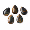 Natural Tiger Eye Pendants G-E510-02A-2