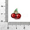 Brass Enamel Beads KK-B136-05G-01-3