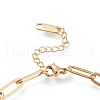 304 Stainless Steel Link Bracelets STAS-D152-03G-2