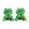 Cartoon Cute Resin 3D Frog Figurines RESI-Z024-01C-1