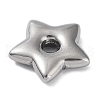 Non-Tarnish 304 Stainless Steel Spacer Beads X-STAS-A088-03P-2