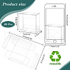Transparent PVC Box Candy Treat Gift Box CON-WH0085-12-2