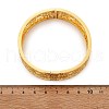 Brass Bangles for Women BJEW-D313-06G-3