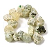 Natural Prehnite Beads Strands G-S386-B03-3