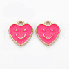 Alloy Enamel Charms ENAM-T016-12A-RS-2