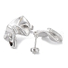 304 Stainless Steel Stud Earrings EJEW-C062-03P-2