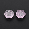 Transparent Baking Painted Glass Beads GLAA-S190-021-A03-3