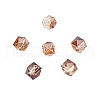 Two Tone Transparent Spray Painted Acrylic Bead X-ACRP-T005-26A-1