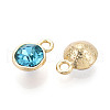 Alloy Rhinestone Pendants PALLOY-T092-04KCG-2