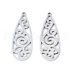 Non-Tarnish 201 Stainless Steel Pendants STAS-T044-234P-1