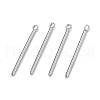 Tarnish Resistant 304 Stainless Steel Pendants STAS-Z034-20-20B-P-1
