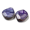 Dyed Natural Druzy Agate Beads G-G123-07-2