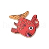 Alloy Enamel Pendants FIND-H047-02KCG-03-2