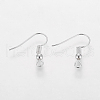 Grade A Silver Color Plated Iron Earring Hooks EC135-S-NF-3