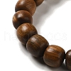 Wood Bead Bracelets BJEW-B080-27A-3