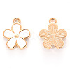 Alloy Enamel Charms ENAM-R059-02C-RS-2