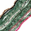 Natural Mixed Gemstone Beads Strands G-F591-22-8