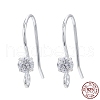 925 Sterling Silver Earring Hooks STER-S002-52-6