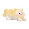 Resin Cat Shape Display Decoration DJEW-F027-05-1