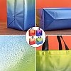 Gorgecraft 12Pcs 4 Colors Non-Woven Reusable Folding Gift Bags with Handle ABAG-GF0001-29B-6