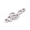 201 Stainless Steel Pendants STAS-K003-05P-3