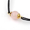Gemstone Adjustable Link Bracelets X-BJEW-JB01554-03-2