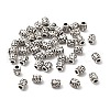 Tibetan Style Alloy Beads PALLOY-F317-02AS-2