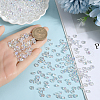 SOFPLATE 4 Sets Acrylic Rhinestone Pointed Back Cabochons GACR-SP0001-02B-3