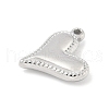 304 Stainless Steel Heart Pendants STAS-R162-01P-01-2