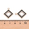 Alloy Enamel Pendants PALLOY-N176-106KCG-3