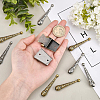 SUPERFINDINGS DIY Bolo Tie End Making Finding Kit FIND-FH0005-94-4