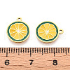 304 Stainless Steel Enamel Charms STAS-N112-05B-G-3