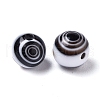 Handmade Evil Eye/Gold Sand Lampwork Beads LAMP-XCP0001-07-2