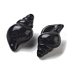Natural Obsidian Carved Figurines DJEW-L023-H21-2