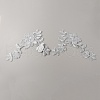 Flower Polyester Computerized Embroidery Sew on Patches PATC-WH0001-75A-1
