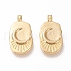 Brass Pendants KK-L006-035G-1