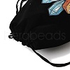 Rectangle Printed Velvet Cloth Packing Pouches ABAG-U006-03E-4