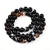 Natural Striped Agate/Banded Agate Beads Strands G-S259-04A-8mm-01-3