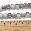 Crackle Glass Beads Strands X1-GLAA-U001-8mm-06-4