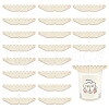 20Pcs Wood Candle Wick Stabilizers WOOD-FG0001-47-1