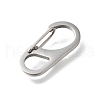 304 Stainless Steel Keychain Clasps STAS-U051-02A-P-2