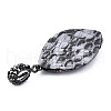 Polymer Clay Rhinestone Pendants RB-S056-12A-B-3