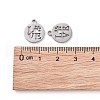201 Stainless Steel Charms STAS-S105-T057-4
