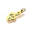 304 Stainless Steel Pendants STAS-R153-37G-2