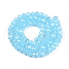 Electroplate Glass Beads Strands EGLA-A044-J6mm-A04-3