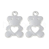 Rack Plating Alloy Pendants PALLOY-D029-16S-RS-1
