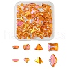 Electroplate Transparent Glass Beads EGLA-YW0003-22B-1