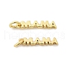 Mother's Day Brass Pendants KK-G399-25-4